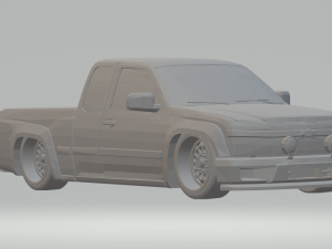 chevrolet colorado zl 3D Baskı Modeli