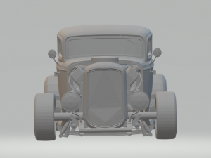 hot rod american car 3D Принт Модель