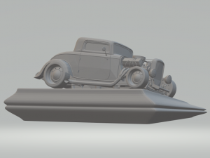 hot rod american car 3D Принт Модель