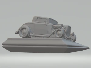hot rod american car 3D Print Model