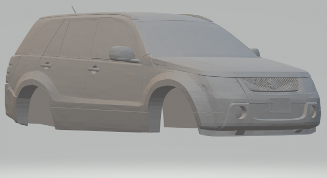 suzuki vitara slotcars 3D प्रिंट मॉडल .c4d .max .obj .3ds .fbx .stl .blend 