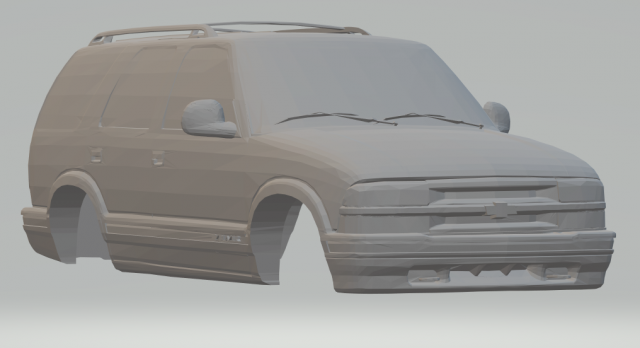 chevrolet blazer 3D 프린트 모델 .c4d .max .obj .3ds .fbx .stl .blend