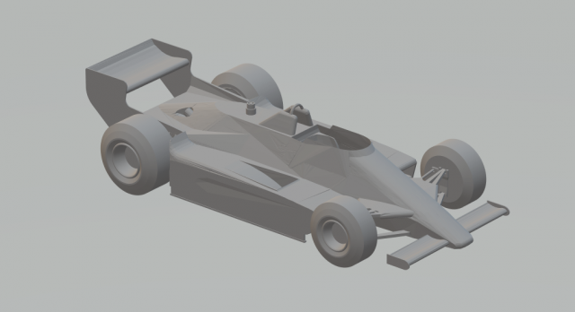 chaparral 2k winner indy 500 1980 3D 打印模型 .c4d .max .obj .3ds .fbx .stl .blend 