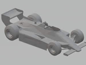 chaparral 2k winner indy 500 1980 Modèles 3D en vedette