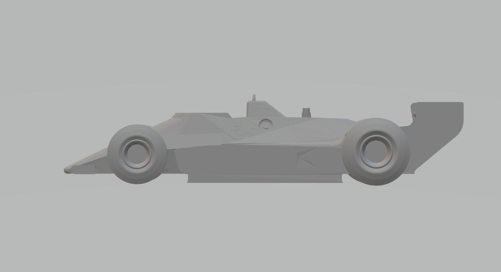 Chaparral 2k Winner Indy 500 1980 3D Принт Модель In Транспорт.