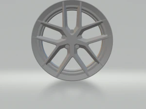 リムはダイキャスト製の輪形 3Dプリントモデル