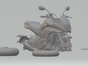 suzuki katana 1000 2019 Modèles 3D en vedette