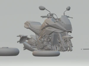 suzuki katana 1000 2019 3D Print Model