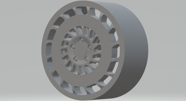 rims rodas diecast ed2 Model Cetak 3D .c4d .max .obj .3ds .fbx .stl .blend 