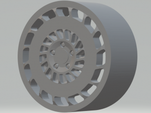 rims rodas diecast ed2 3D Print Model