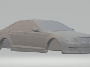mercedes class s brabus 3D Принт Модель