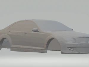 mercedes clase s brabus Modelo de impresión 3D