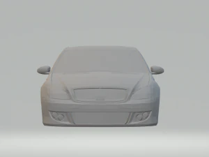 mercedes class s brabus 3D Print Model