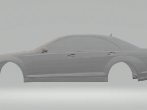 mercedes class s brabus 3D Print Model