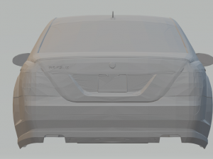 mercedes class s brabus 3D 打印模型