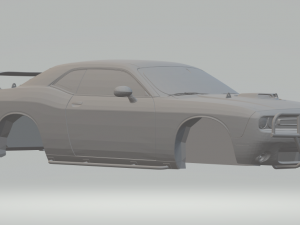 dodge challenger fast and furious Modelo de impresión 3D