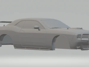 dodge challenger fast and furious 3D Print Model