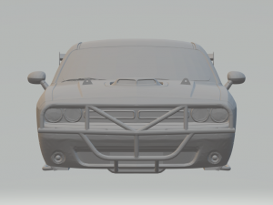 dodge challenger fast and furious Modèles 3D en vedette