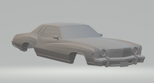 monte carlo ss 73 3Dプリントモデル .c4d .max .obj .3ds .fbx .stl .blend 
