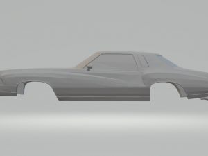 monte carlo ss 73 3Dプリントモデル
