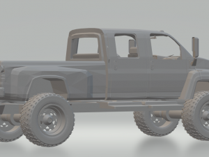 gmc kodiak 3D 打印模型