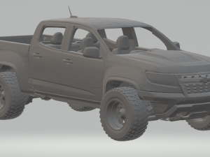 chevrolet colorado Model Cetak 3D