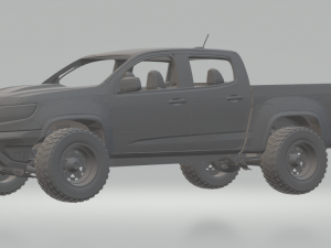 chevrolet colorado Modello di stampa 3D