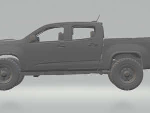 chevrolet colorado Modello di stampa 3D