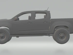 chevrolet colorado 3D Print Model
