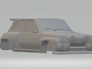 renault 5 turbo Modelo de impresión 3D