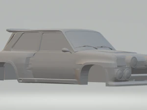 renault 5 turbo 3D Print Model