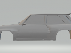 renault 5 turbo Modèles 3D en vedette