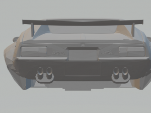 de tomaso pantera Model Cetak 3D