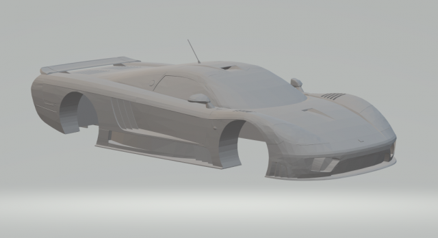 saleen s7 Modelo de impresión 3D .c4d .max .obj .3ds .fbx .stl .blend 