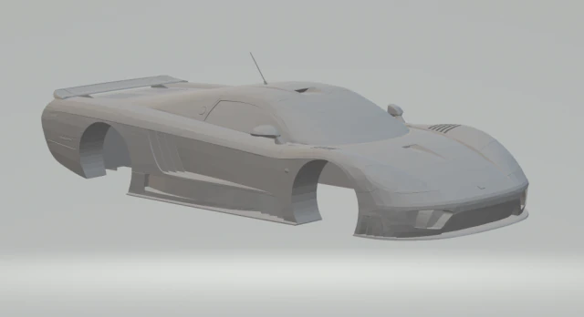 saleen s7 3D Print Model .c4d .max .obj .3ds .fbx .stl .blend