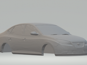 hyundai elantra 2008 3D Print Model