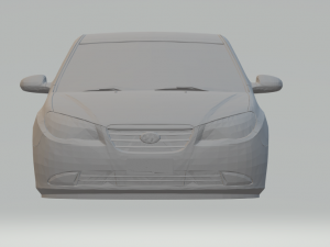 hyundai elantra 2008 3D Baskı Modeli