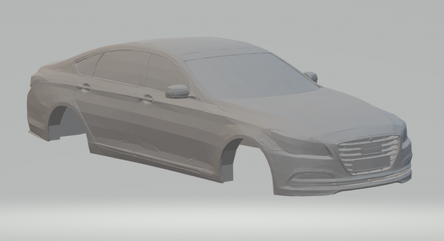 hyundai genesis g380 Modelo de Impressão 3D .c4d .max .obj .3ds .fbx .stl .blend 