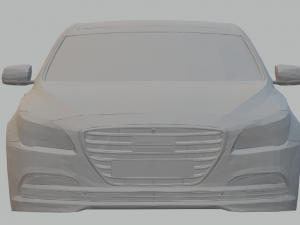 hyundai genesis g380 Modelo de Impressão 3D