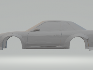 nissan silvia s13 custom 3D-printmodel