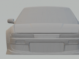 nissan silvia s13 custom 3D-printmodel