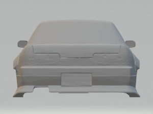 nissan silvia s13 custom 3D-printmodel