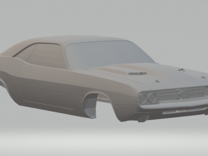 dodge havoc challenger 1970 Modelo de impresión 3D