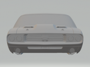 dodge havoc challenger 1970 3D Print Model