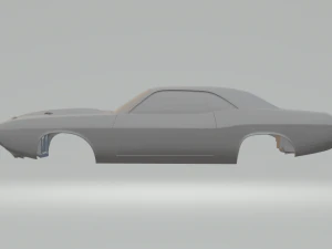 dodge havoc challenger 1970 3D Print Model
