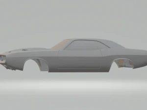 dodge havoc challenger 1970 3D Print Model
