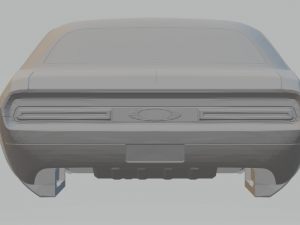 dodge havoc challenger 1970 3D Print Model