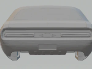 dodge havoc challenger 1970 3D Print Model