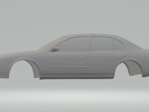nissan maixma 3D Print Model