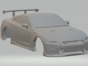nissan gtrnismo n 2017 3D Print Model